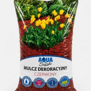 Mulcz dekoracyjny czerwony
