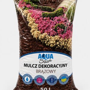Mulcz dekoracyjny brązowy